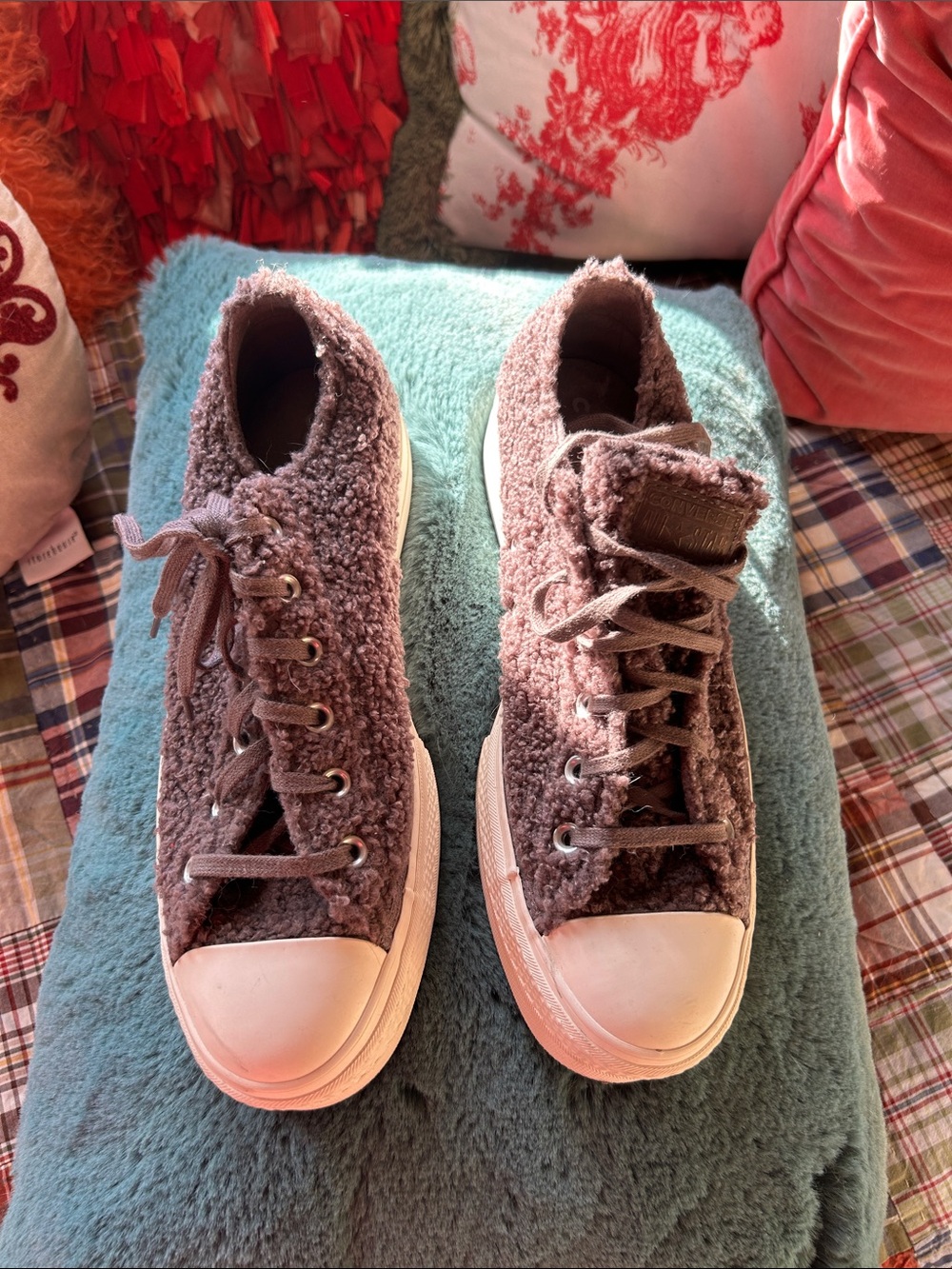 Converse Fuzzy Low-Top Sneakers